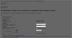 Desktop Screenshot of crossdresserargentina.com